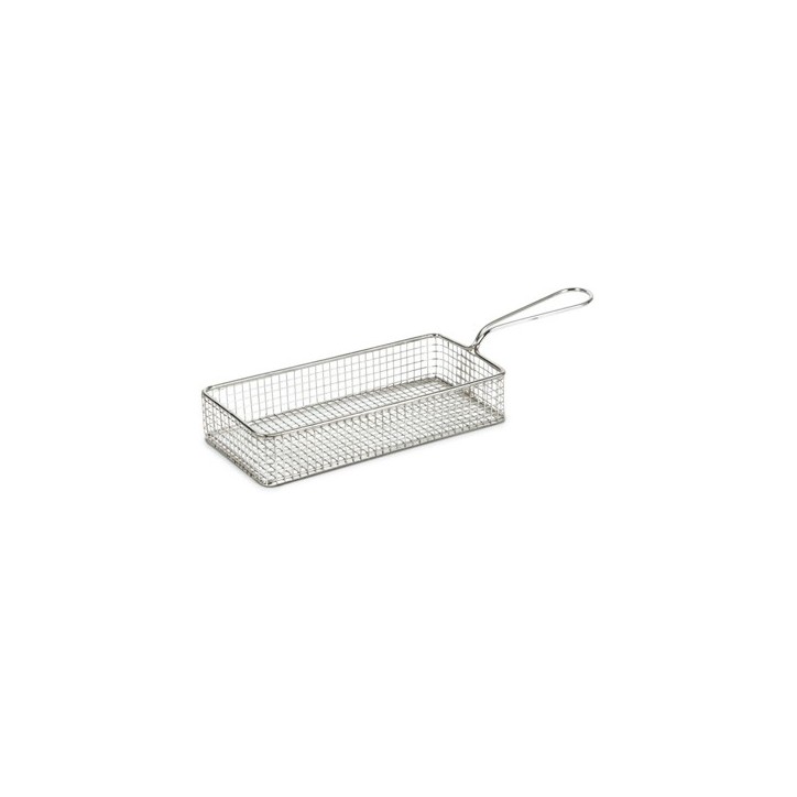 CESTA MINIATURA: CHIP BASKET RECTANGULAR 21X10Xh4cm. Ref.7486