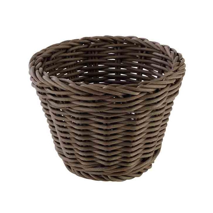 RATTAN: CESTA REDONDA Ø13Xh10cm. Ref.50623