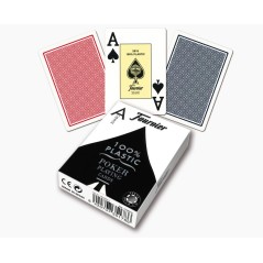 FOURNIER: 55  CARTAS DE POKER 100% PLASTIC Ref.1028935