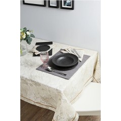 VULCANIA BLACK: PLATO Ø21cm. Ref.VU000210779