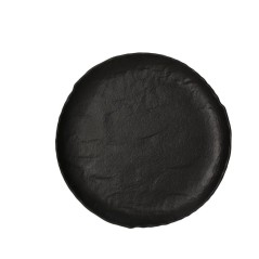 VULCANIA BLACK: PLATO Ø21cm. Ref.VU000210779