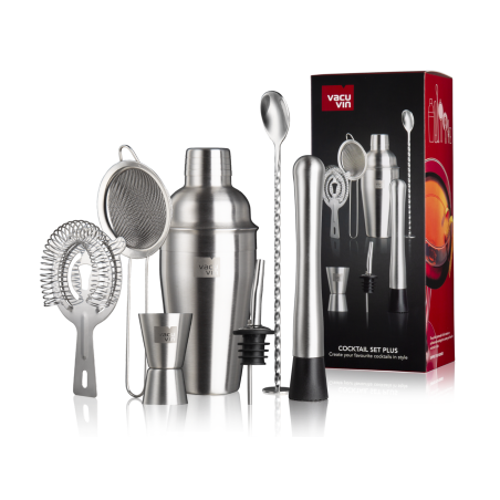 VACUVIN: SET COCTEL PLUS 7 Pcs. CON CAJA DE REGALO Ref.7889361