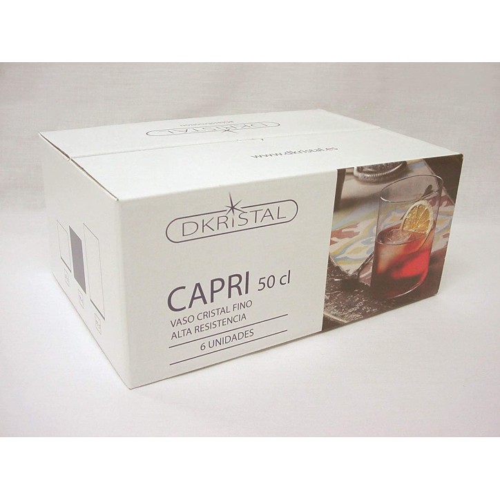 CAPRI: VASO COMBINADO BAJO 50 cl. Ref.991703