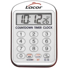 RELOJ DE COCINA CON ALARMA LACOR Ref.60804