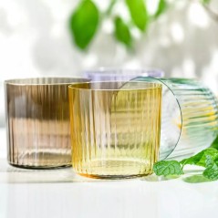 SOFT DRINK COLORS: SET 4 VASOS COLORES