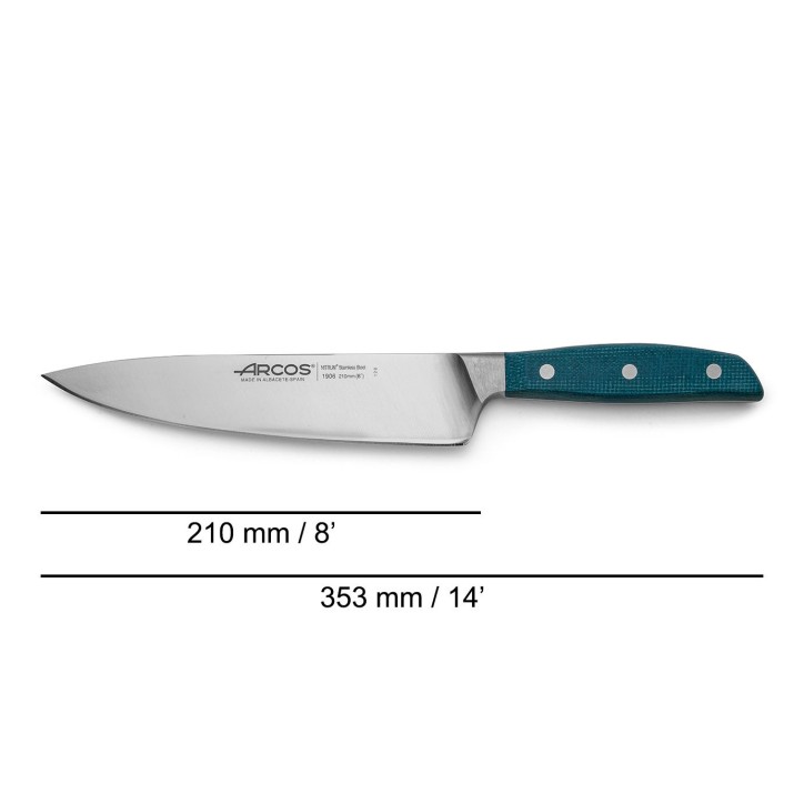 ARCOS BROOKLYN: CUCHILLO COCINERO 210mm. Ref.190623