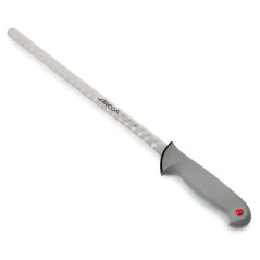 ARCOS SERIE INYECTADA: COLOUR PROF CUCHILLO JAMONERO FLEXIBLE ALVEOLADO 300mm. Ref.242700