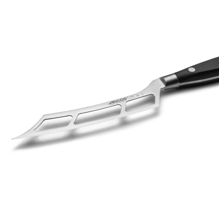 ARCOS SERIE RIVIERA NEGRO: CUCHILLO CORTA QUESO 145mm. Ref.232800