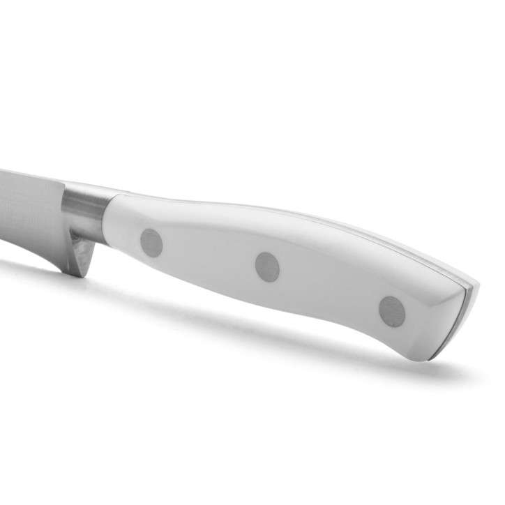 ARCOS SERIE RIVIERA BLANCO:: CUCHILLO JAMONERO 300mm. FORJADO Ref.231124