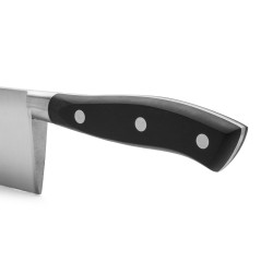 ARCOS SERIE RIVIERA NEGRO: CUCHILLO CEBOLLERO 300mm. FORJADO Ref.233800