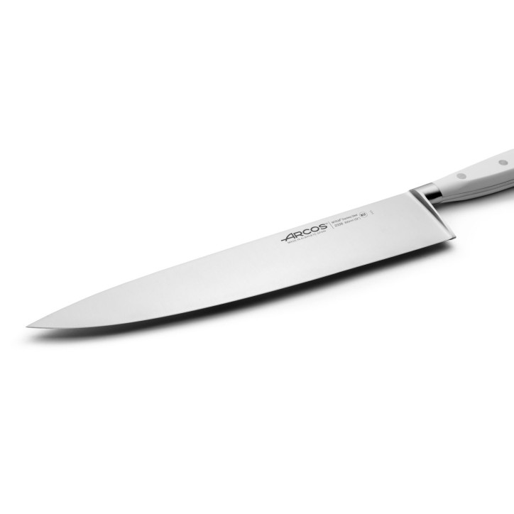 ARCOS SERIE RIVIERA BLANCO: CUCHILLO COCINERO 300mm. FORJADO Ref.233824