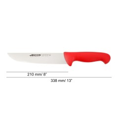 ARCOS SERIE INYECTADA: ROJO CUCHILLO COCINERO 210mm. Ref.291722