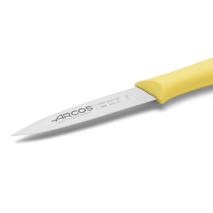 ARCOS SERIE INYECTADA: CUCHILLO MONDADOR 85mm. LIMON Ref.188576