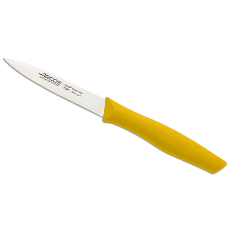 ARCOS SERIE INYECTADA: CUCHILLO MONDADOR 100mm. AMARILLO Ref.188625