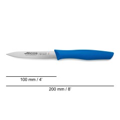 ARCOS SERIE INYECTADA: CUCHILLO MONDADOR 100mm. AZUL Ref.188623