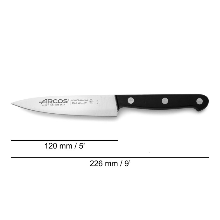 ARCOS SERIE UNIVERSAL: CUCHILLO COCINERO 120mm. Ref.280304