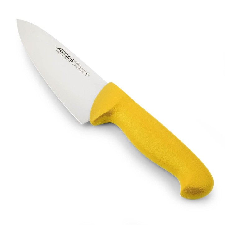 ARCOS SERIE INYECTADA: AMARILLO CUCHILLO COCINERO 150mm. Ref.292000