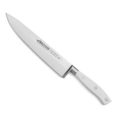 ARCOS SERIE RIVIERA BLANCO: CUCHILLO COCINERO 200mm. FORJADO Ref.233624