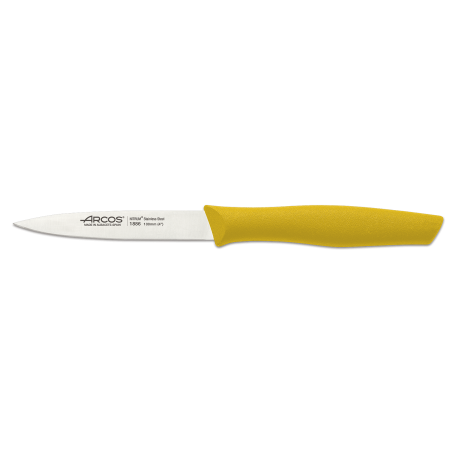 ARCOS SERIE INYECTADA: CUCHILLO MONDADOR 100mm. AMARILLO Ref.188625