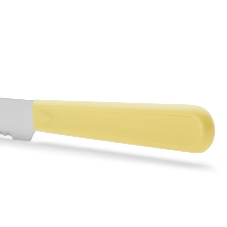 ARCOS: CUCHILLO CHULETERO - Mango Polipropileno - AMARILLO - Ref.802900