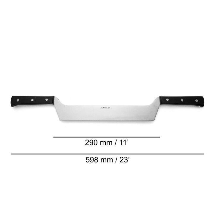 ARCOS: CUCHILLO CORTA QUESO 290mm. DOS MANGOS Ref.792400