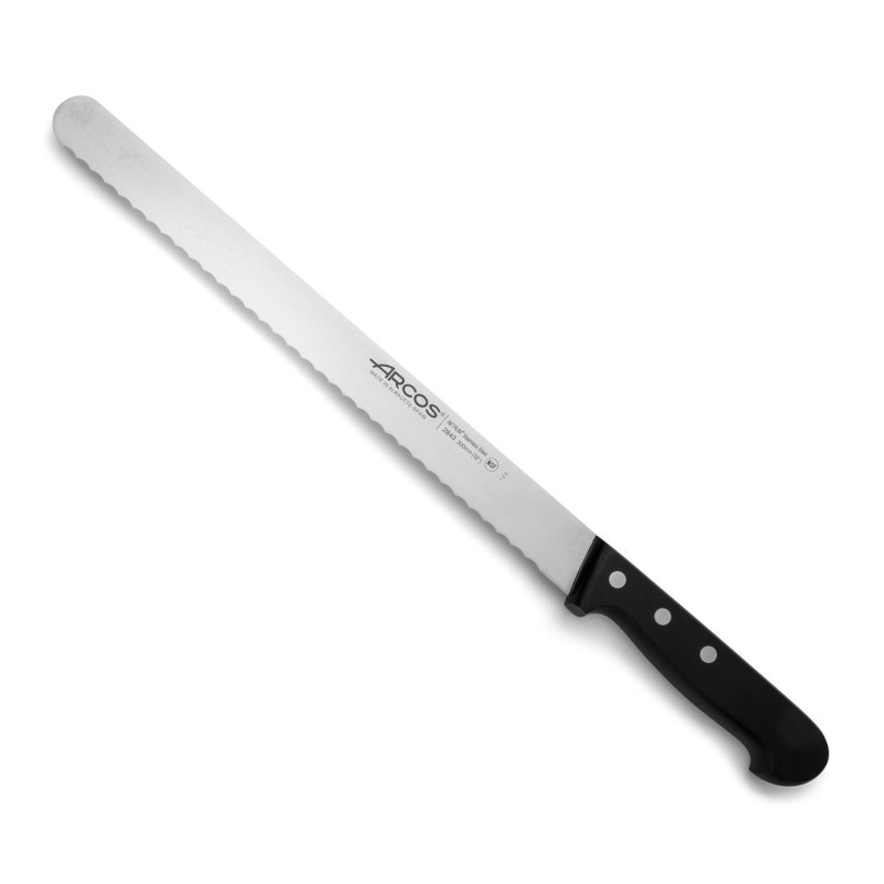 ARCOS SERIE UNIVERSAL: CUCHILLO PASTELERO CON SIERRA 300mm. Ref.284304