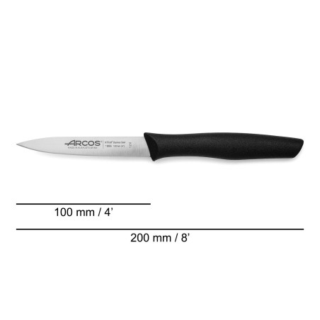 ARCOS SERIE INYECTADA: CUCHILLO MONDADOR 100mm. NEGRO Ref.188600