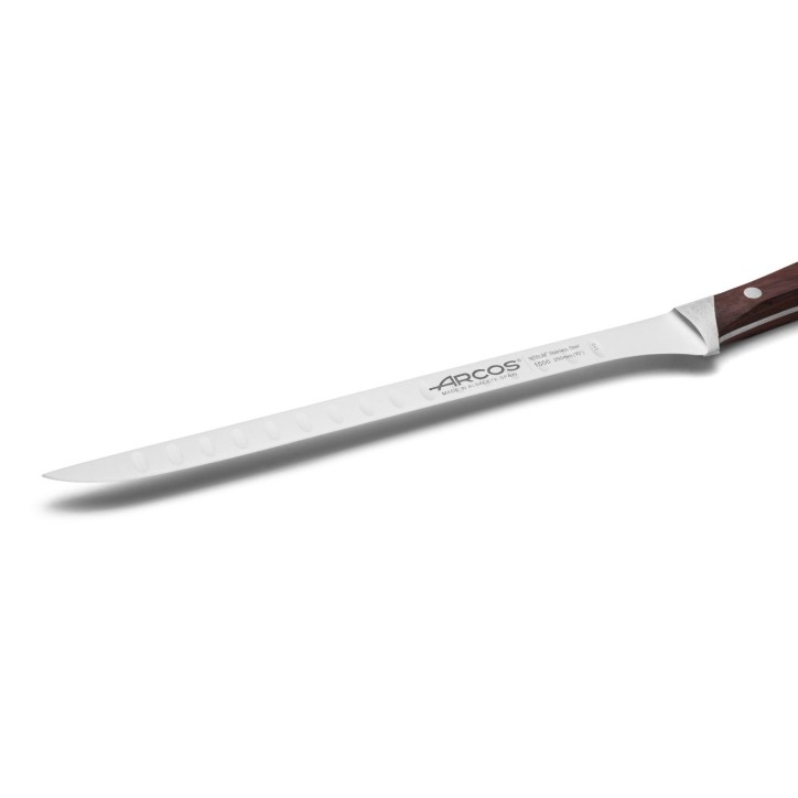 ARCOS SERIE NATURA: CUCHILLO JAMONERO 250mm. Ref.155610