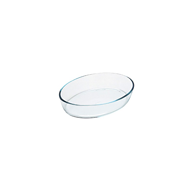 PYREX CRISTAL: MOLDE OVAL 35X24cm. (3Ltrs.) Ref.1041029