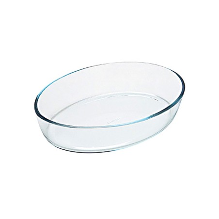 PYREX CRISTAL: MOLDE OVAL 35X24cm. (3Ltrs.) Ref.1041029