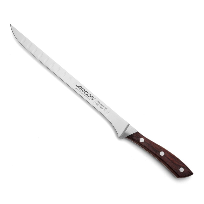 ARCOS SERIE NATURA: CUCHILLO JAMONERO 250mm. Ref.155610